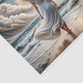 decoupage voor de oceaanvisserij tissuepapier (Detail)