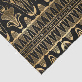 Decoupage voor Gold en Black Art Tissuepapier (Detail)