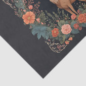 Decoupage voor huisdierherten tissuepapier (Detail)