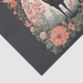 Decoupage voor huisdierherten tissuepapier (Detail)