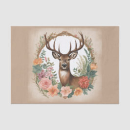 Decoupage voor huisdierherten tissuepapier