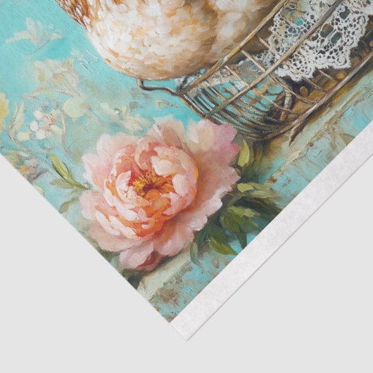 decoupage voor kippencollageen tissuepapier (Detail)