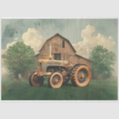 decoupage voor  landbouw tissuepapier (Voorkant)