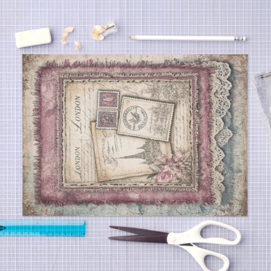 Decoupage voor London & Lace Tissuepapier (Craft)