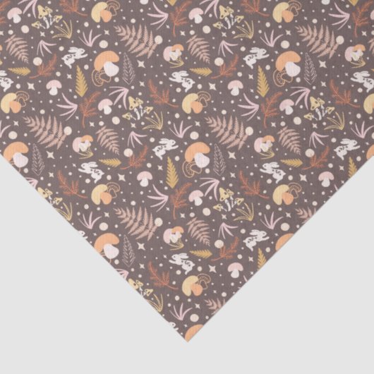 Decoupage voor magische boshazen tissuepapier (Detail)