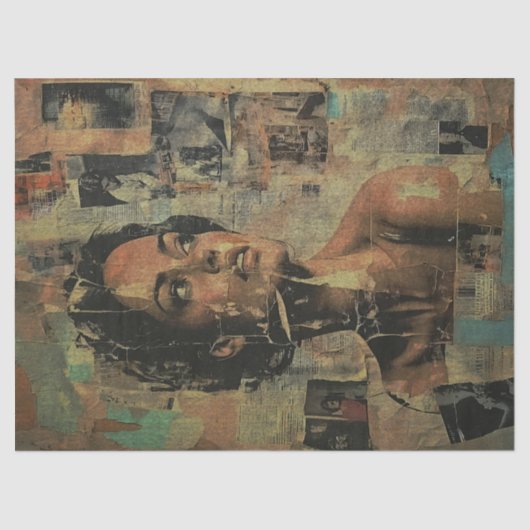 Decoupage voor mixed media vrouwen tissuepapier (Voorkant)