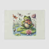 decoupage voor Schattigee kikkerliefhebbers Tissuepapier (Voorkant)