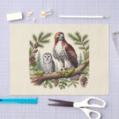 decoupage voor Schattigee vogelliefhebbers Tissuepapier (Craft)