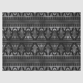 Decoupage voor Silver en Black Art Tissuepapier