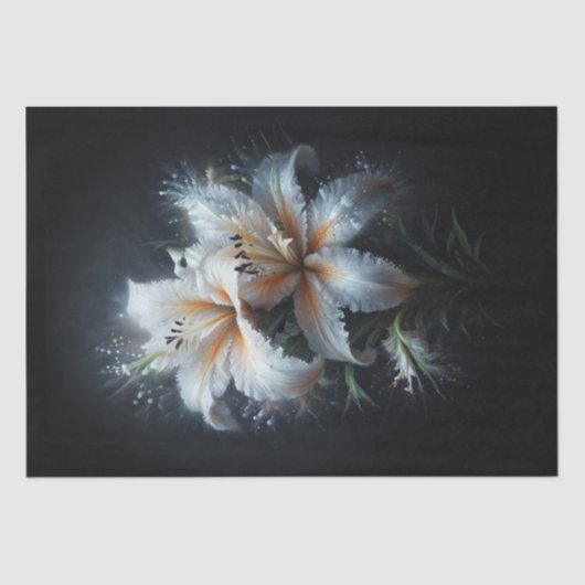 Decoupage voor White Lily Duo Tissuepapier (Voorkant)