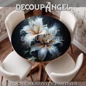 Decoupage voor White Lily Duo Tissuepapier