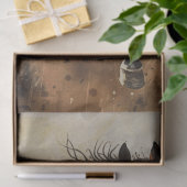 decoupage voor wilde jonge paarden tissuepapier (Geschenk)