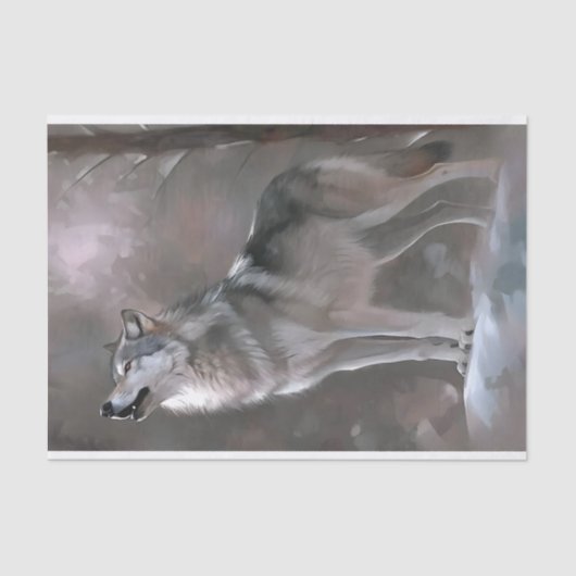 decoupage voor winterliedjes tissuepapier (Voorkant)