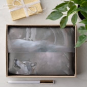 decoupage voor winterliedjes tissuepapier (Geschenk)