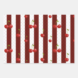 decoupage voor zoete kersen inpakpapier vel