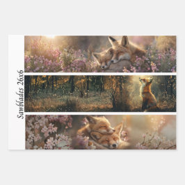 Decoupage Vos Bos Scènes Handzaag Panelen Inpakpapier Vel