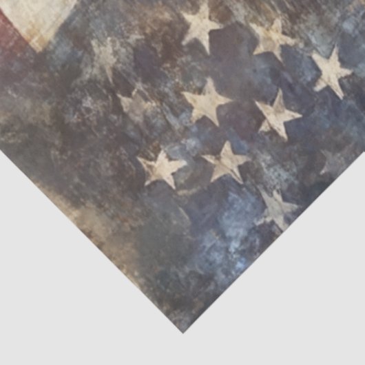 Decoupage VS oorlogsschip bij Zee Tissuepapier (Detail)