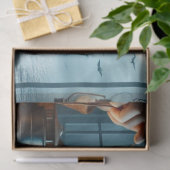 Decoupage Vuurtorenwachter Steampunk Victoriaans Tissuepapier (Geschenk)