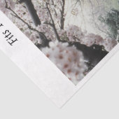 Decoupage Waterfall Cherry Blossom Fits 16x20  Tissuepapier (Detail)