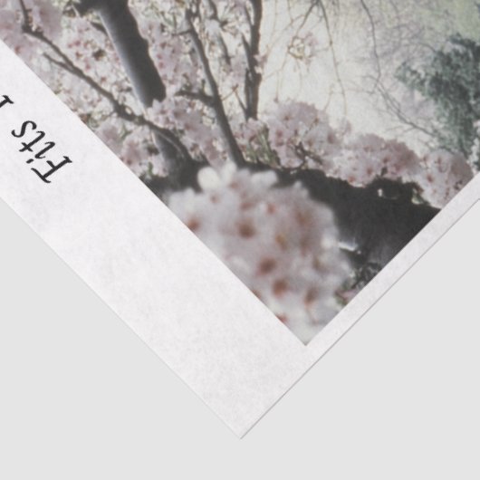 Decoupage Waterfall Cherry Blossom Fits 16x20  Tissuepapier (Detail)