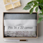 Decoupage Waterfall Cherry Blossom Fits 16x20  Tissuepapier (Geschenk)