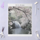 Decoupage Waterval Kersenbloesem Passend bij 16x20 Tissuepapier (Craft)
