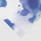 Decoupage Waterverf Achtergrond Blauw Paarse Roze Tissuepapier (Detail)