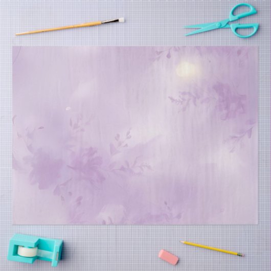 Decoupage Waterverf Achtergrond Dromerig Licht Lil Tissuepapier (Craft)