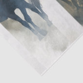 Decoupage Waterverf Collage Brush 6 Cowboys Tissuepapier (Detail)