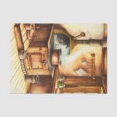 Decoupage waterverf Landelijke keuken Tissuepapier (Voorkant)