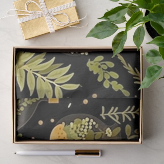 Decoupage Weefsel Papier Glas Terrariumpotten Fles (Geschenk)