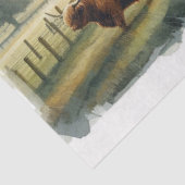 Decoupage Weefseldocument Psalm 50; 10-11 Plattela Tissuepapier (Detail)