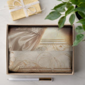 Decoupage Weefseldocument Victoriaans Afrikaans-Am Tissuepapier (Geschenk)