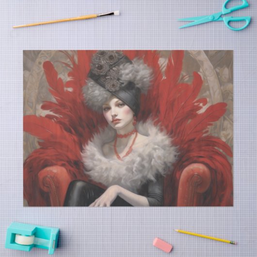 Decoupage Weefselpapier - Fluistert van het Verled Tissuepapier (Craft)