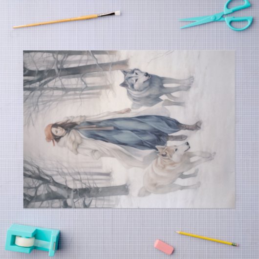 Decoupage Weefselpapier - Fluistert van het Wilde  Tissuepapier (Craft)