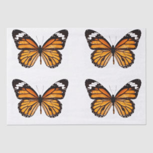 DECOUPAGE WEEFSELPAPIER : MAANDARCH BUTTERFLES TISSUEPAPIER