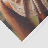 Decoupage Weefselpapier Paard Ruiterontwerp Tissuepapier (Detail)