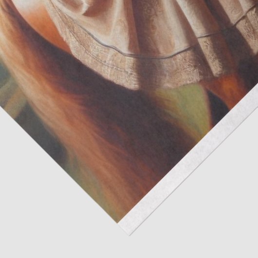 Decoupage Weefselpapier Paard Ruiterontwerp Tissuepapier (Detail)