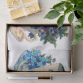DECOUPAGE WEEFSELPAPIER : TEACUPS TISSUEPAPIER (Geschenk)
