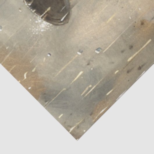 Decoupage Western Classic Cowboy Gunfighter Tissuepapier (Detail)