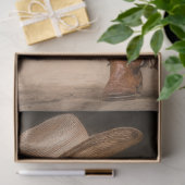 Decoupage Western Whimsy Kind Dansende Prairie Tissuepapier (Geschenk)