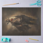 Decoupage Westerne Cowboy Sherriff Wild West Tissuepapier (Craft)