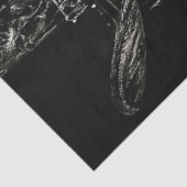 Decoupage Westerne Frontier Lady Sheriff Tissuepapier (Detail)