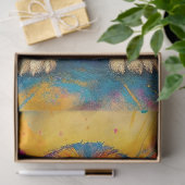 Decoupage Whimsical Abstract Beagle Joyful Pup  Tissuepapier (Geschenk)