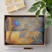 Decoupage Whimsical Abstracte Bloemen Paisley Art Tissuepapier (Geschenk)