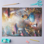 Decoupage Whimsical AI Little Blonde Adventures Tissuepapier (Craft)