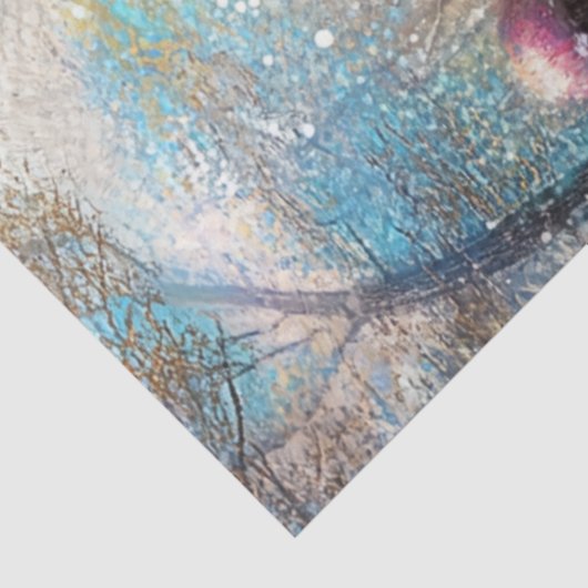 Decoupage Whimsical AI Little Blonde Adventures Tissuepapier (Detail)