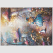 Decoupage Whimsical AI Little Blonde Adventures Tissuepapier (Voorkant)