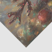 Decoupage Whimsical Australian Shepard Kerstmis Tissuepapier (Detail)