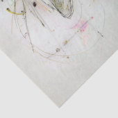 Decoupage Whimsical Black Cat Stiletto's Catwalk  Tissuepapier (Detail)